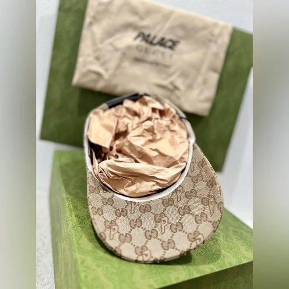 GUCCI x PALACE Canvas Baseball Hat - Picture 5 of 12